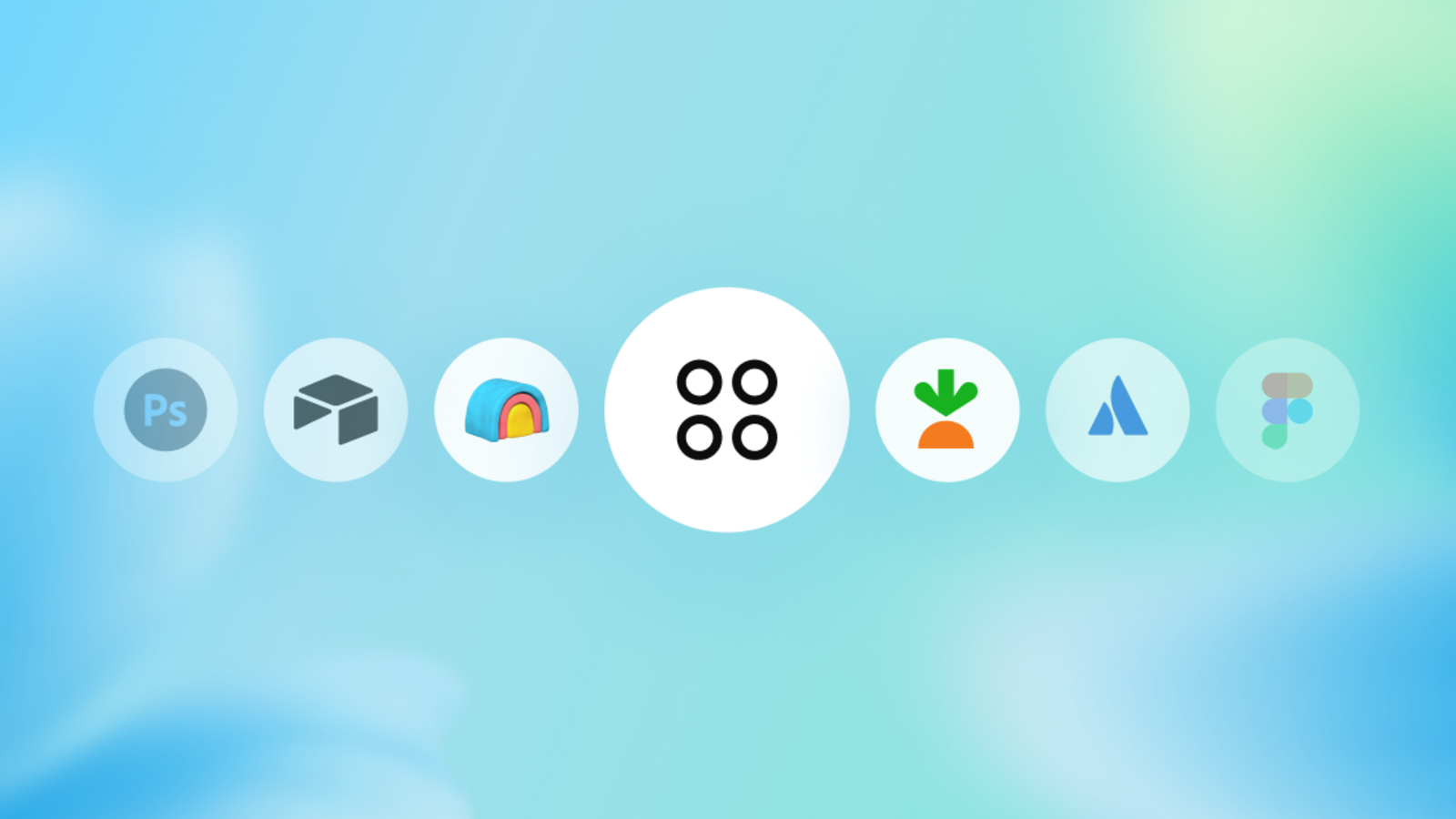 OpenAI's official graphic showing real connected-app icons around the ChatGPT apps icon